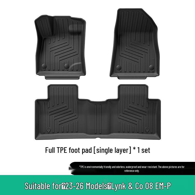 Covorașe pentru Podeaua Mașinii și Portbagaj Lynk & Co 08 EM-P 2023-2026 TPE