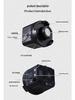 8 Shadow Bang 60W RGB LED Atmosphere Light for Live Streaming, Outdoor Shooting, and Portrait Photography