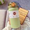 1L/1.2L Stainless Steel Thermal Water Bottle Thermoses Vacuum Flask With Straw Tumbler Portable Cold Hot Drinks Thermos Cup Gym