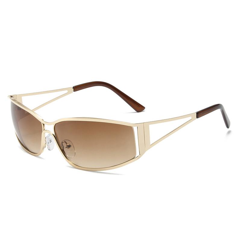 Punk Goggle Women Men Y2K Sports Designer Driving Sun Glasses