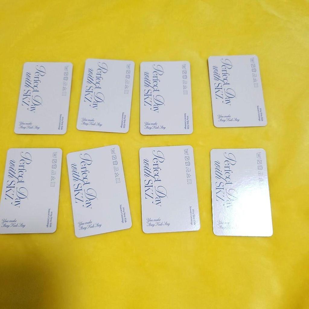 [USED] Stray Kids Sea Green 2024 Trading Card Set