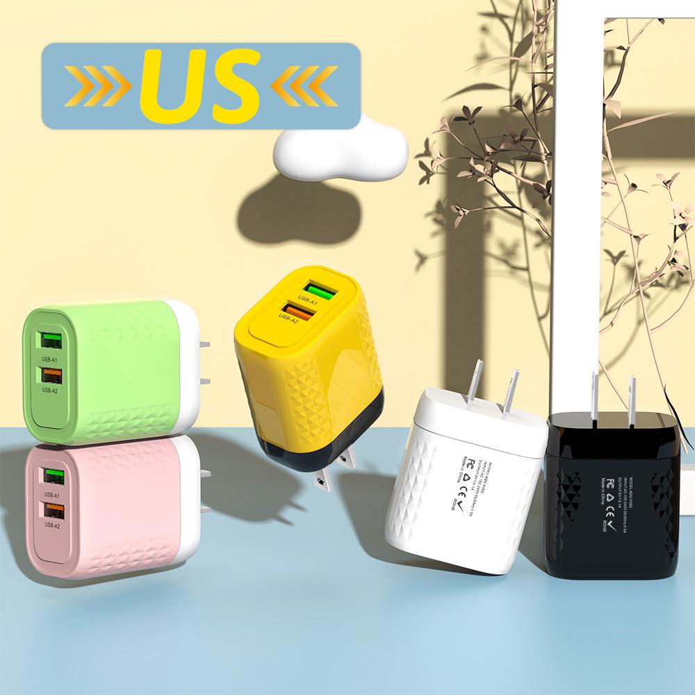 120W Dual USB Charger with PPS, Super Fast Charging, and Macaron Color Design
