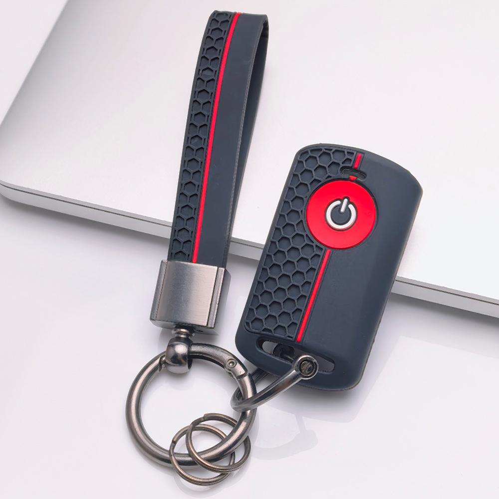 Key Holder Cover for YAMAHA Nmax XMax 125 250 309 300 400 Tricity NMAX 125 Tmax Tech Max with Keychain Anti-Scratch Surface Shockproof Structure