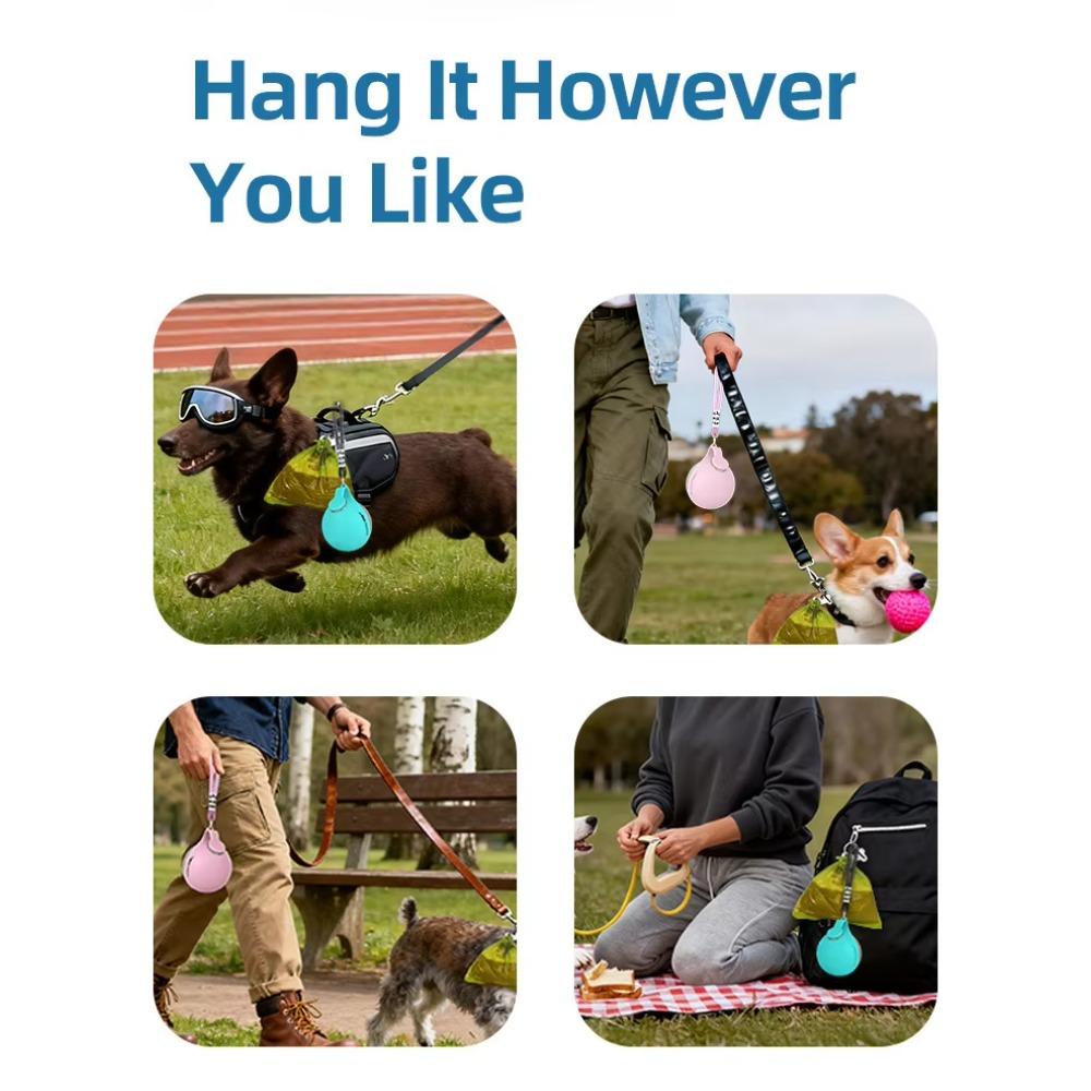 2-in-1 Tragbare Hundewasserflasche für kleine Hunde - Auslaufsicher & Kompakt Hundereise-Wasserflasche -Edelstahlflasche & Silikon