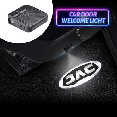 LED For JAC Logo Refine Rein S2 J3 Board Vapour JS2 JS4 S3 JS3 J2 J5 J6 J7 KN Car Door Courtesy Light HD Projector Welcome Lamp