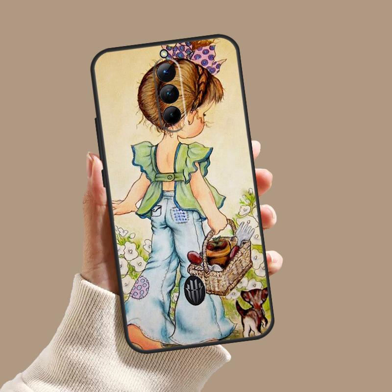 Sarah Kay pattern Case For ZTE Nubia Red Magic 10 10S 9S 8S 8 9 11 Pro Plus 6 7 6S 7S Pro 5G 6R 10 Air Cover