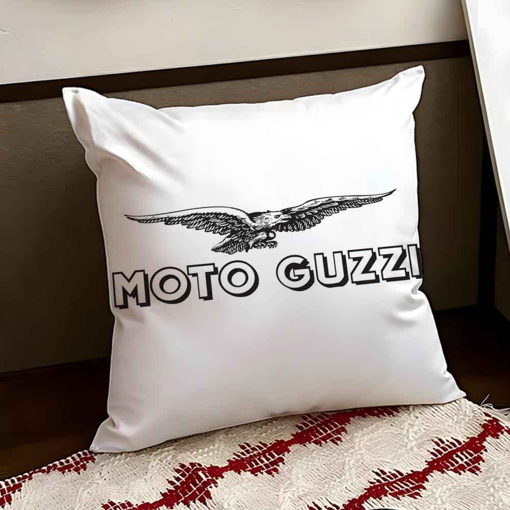 MMoto GGuzzi Cushion Cover Reversible Soft Durable Pillow Cover Home Car MultiScene Use for Daily Comfort