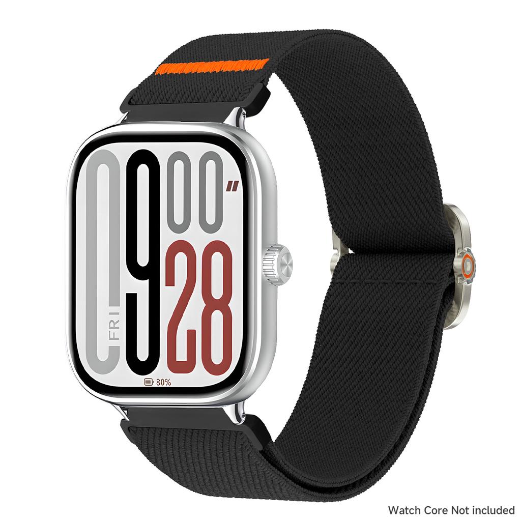 Elastic Nylon Band For Xiaomi Watch Miband 9/8 Pro Braided Sport Strap For Redmi Watch 6 5 4 Smartwatch Bracelet Accessories