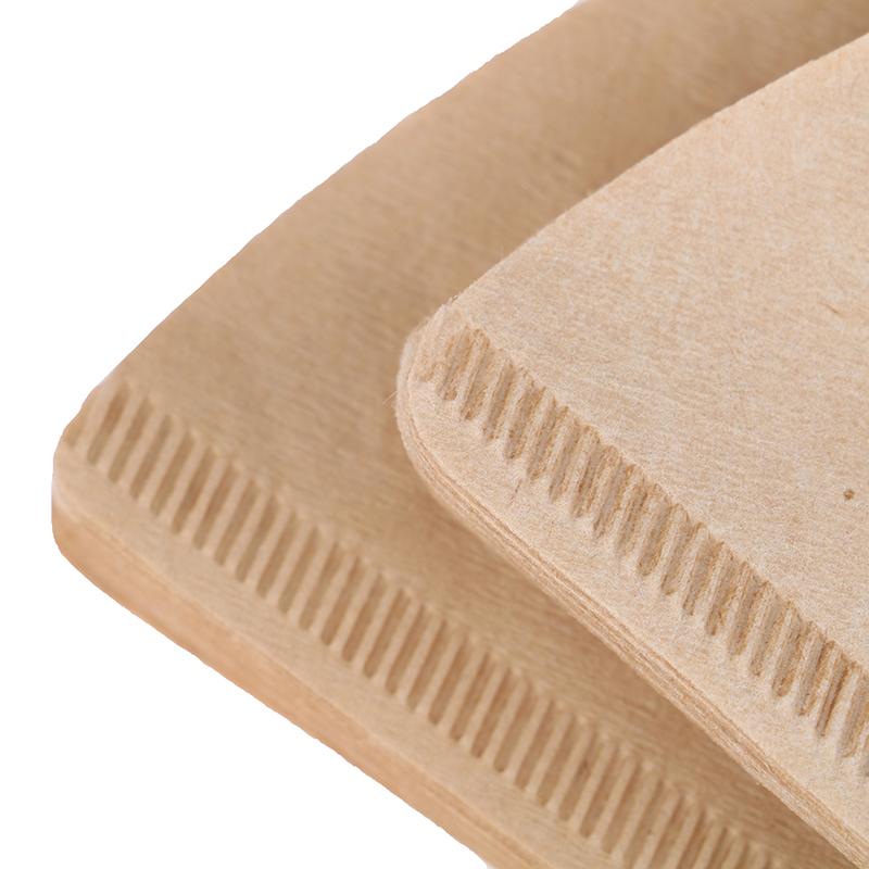 40 ks ekologických nebělených originálních dřevěných ručních dripperů na kávu