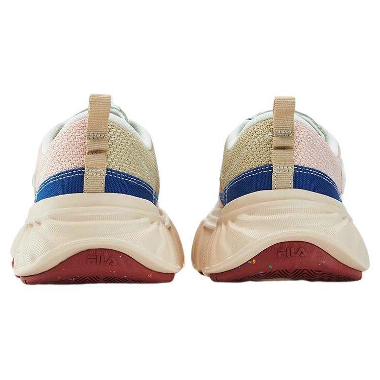 Fila Fosso Color Block Retro Durable Low Top Canvas Shoes Women Sneaker Pink Green F12W332301FOB