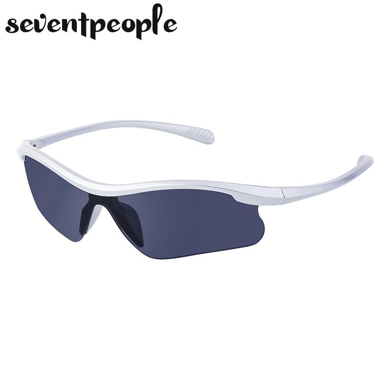 Sports Sunglasses Women Outdoor Cycling Goggle Men Fashion One-Piece Windproof Sunglass Male 2026 New Semi-Rimless Sun Glasses