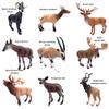 Realistic Fawn and Deer Models, Kids Solid Toys, Wildlife Animal Figurines for Home Decor