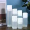 30-150ml Frosted Travel Pump Bottle Dispenser Empty Lotion Bottles Refillable Vacuum Cosmetic Container Press Type Women Make Up