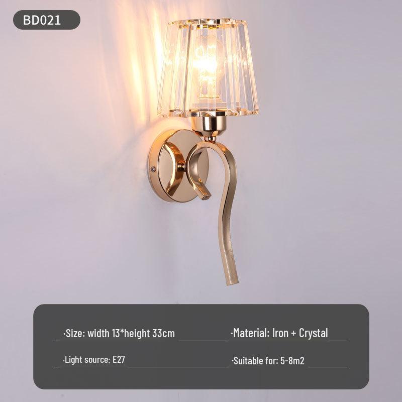 Modern Nordic LED Wall Lamp for Bedroom and Living Spaces