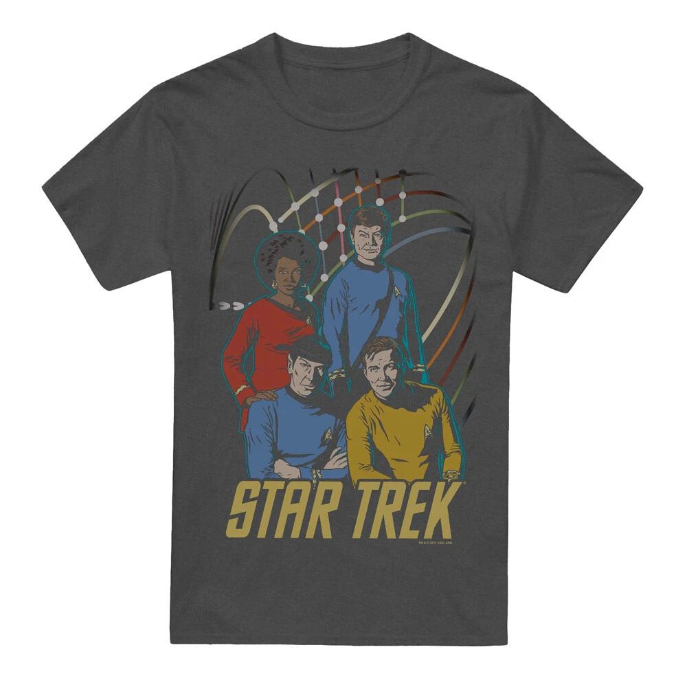 

Star Trek Warp Factor 4 T-Shirt S-3XL, Charcoal 4XL