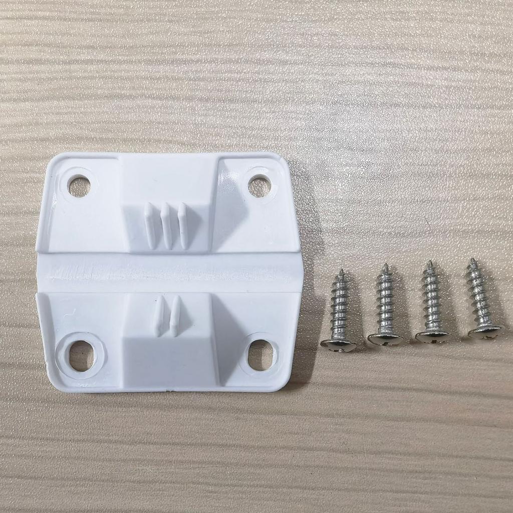 Durable Plastic Cooler Hinges Replacement set with Screws Heavy Duty Cooler Hinges Universal Fit for Secure Installation