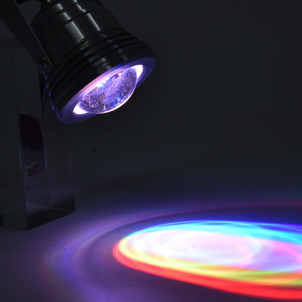 12V 10W RGB Aquarium LED   Lamp for Fish   Pool Garden Underwater Black
