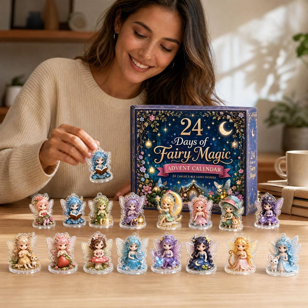 2D -Day Countdown Advent Calendar with Surprises for Holiday Fun