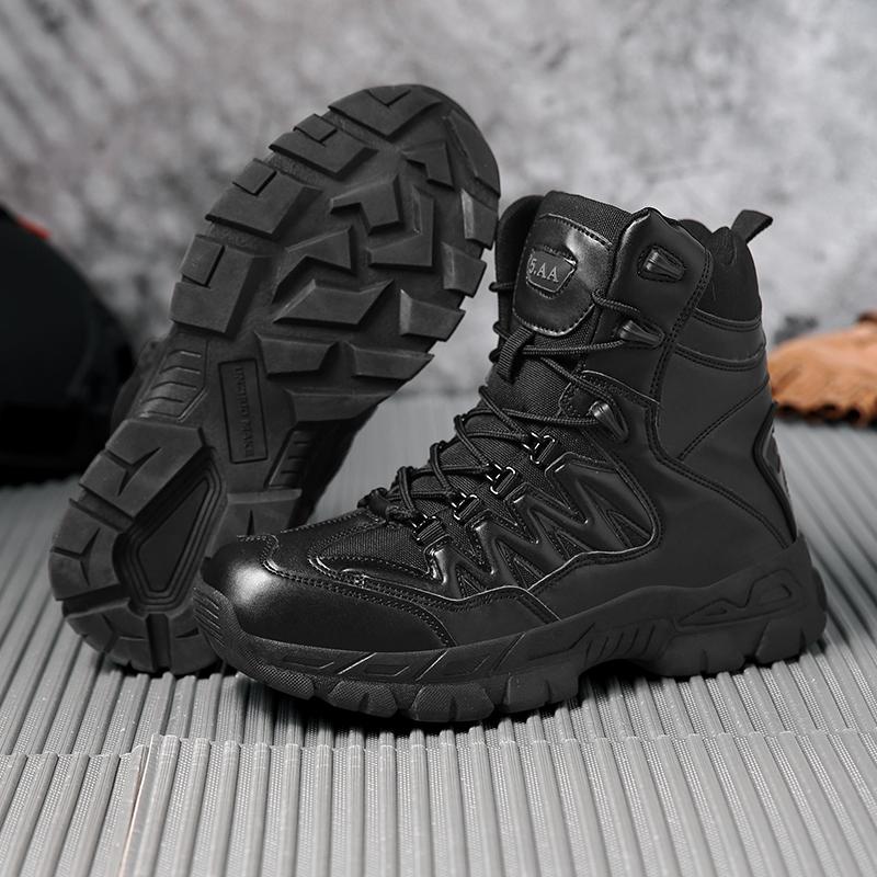 Tactical Combat Boots Men Desert Boots Outdoor Hiking Boots Ankle Shoes For Men Work Safty Shoes