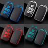 New Leather TPU Car Remote Key Case Cover Shell For Land Rover Range Rover Evoque Sport Freelander Discovery Velar For Jaguar XE XF