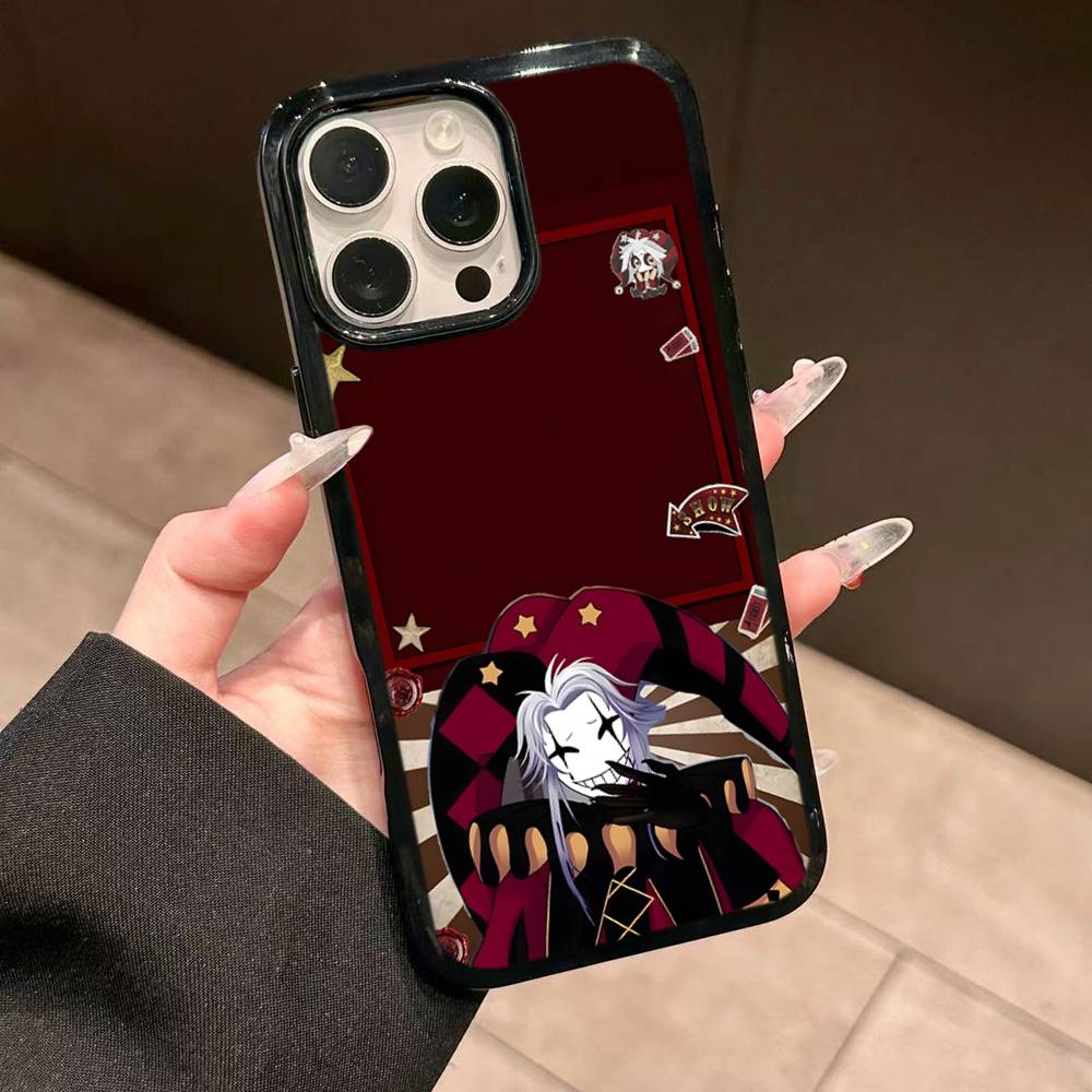 Der Freak Circus Pierrot Für IPhone 17 16 15 14 13 Pro 12 11 Pro Max Harte PC+TPU Handyhüllen Rückabdeckung