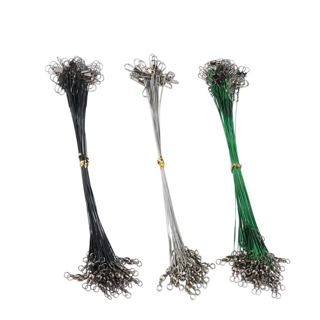 Bettbeständig Stålwire Ledare för Betesfiskeutrustning Tillbehör