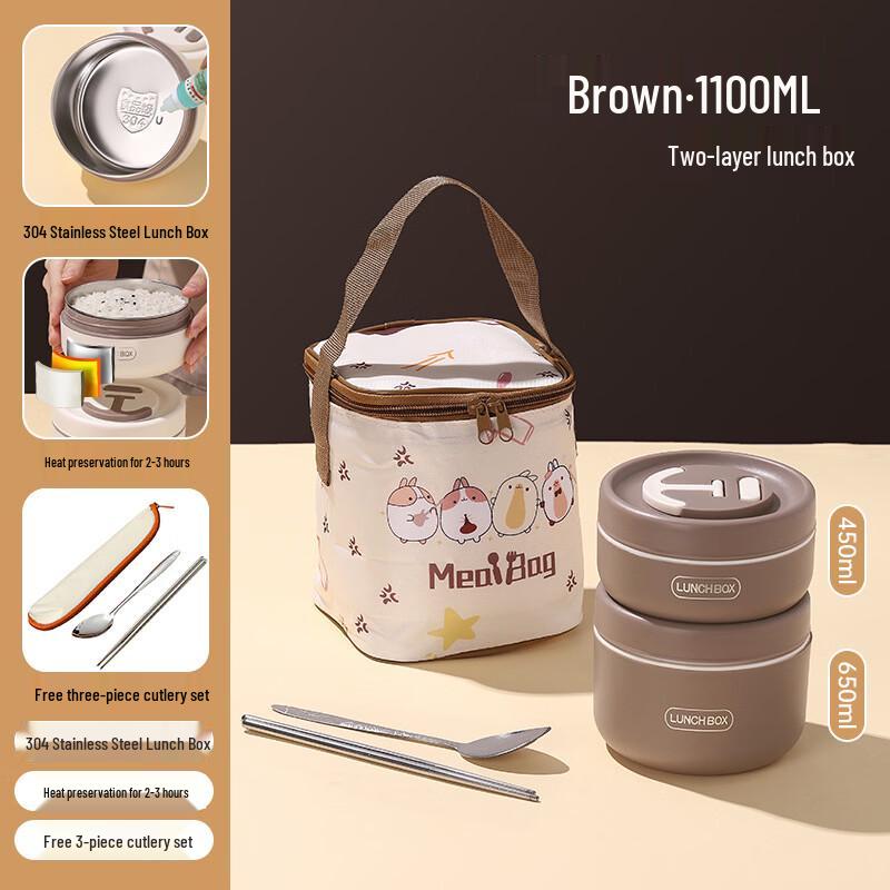 ZISIZ Microwaveable Portable Lunch Box