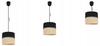 Hanging Lamp, Ceiling Chandelier, Lampshade 20Cm, Black