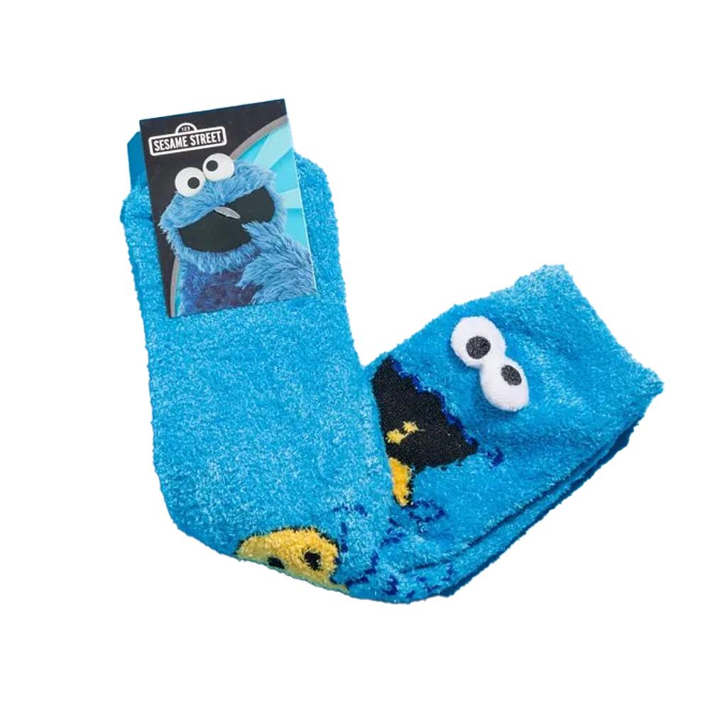 Sesame Street Unisex Adult Me Love Cookies! Cookie Monster Crew Socks