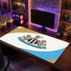 Newcastle United Fußball Druck Großes Mauspadd, Rutschfestes Erweitertes Gaming-Schreibtischmatte für Büro Zuhause