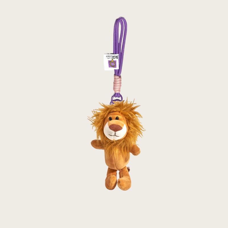 

Cai Cai Same Little Lion Cartoon Plush Doll Pendant Bag Doll Toy Keychain Schoolbag Pendant