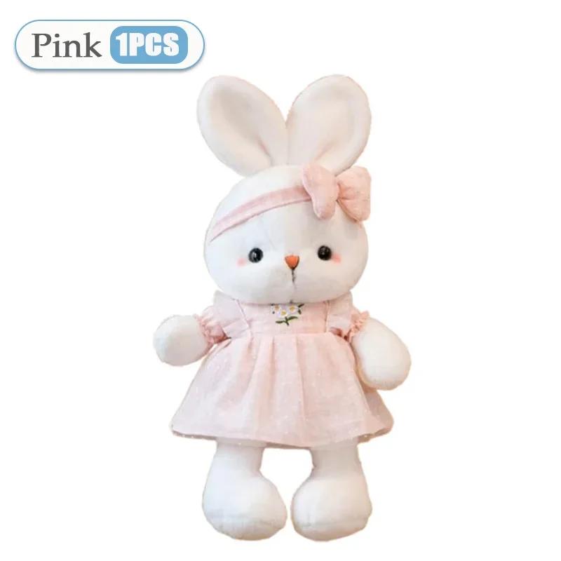 

30cm Cute Stuffed Rabbit Plush Toy Soft Toys Cushion Bunny Kid Pillow Doll Birthday Gifts for Children Baby Accompany Sleep Toy