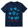 Perfect Blue Shirt Vintage Washed Unisex Oversized Anime Streetwear Soft Cotton Short Sleeve Tee Gift Clothing Tops Hot Sale