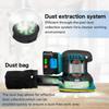 3-speed Portable Adjustable Polisher Tool Brushless Electric Random Orbital Sander Car Paint Care Rust Removal Polishing Grinder