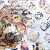 50pcs Cartoon Cute Cats PET Stickers Decals For Phone Laptop Notebook Skateboard Guitar DIY Aesthetic Transparent Stickers