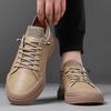 Men Causal Shoes Sneakers 2026 Spring Autumn New Designer Cow Leather Shoes for Men Fashion Lace Zapatos De Hombre Shoes Male