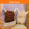 Highland Cow Plush Toy For Home Decor And Play Scottish Cattle Stuffed Animal