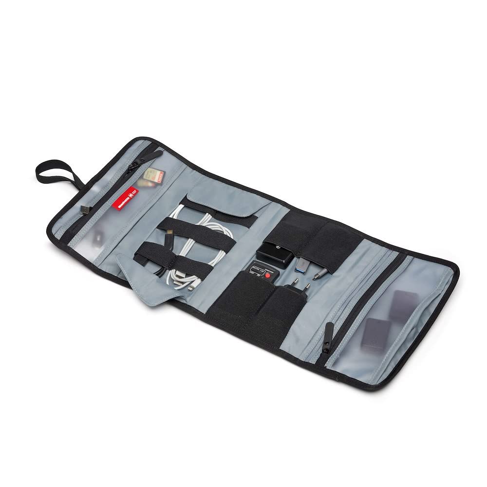 Manfrotto MB Chicago Kamerarucksack, vielseitige Tasche für Reisen, CH-BP-50, mittelgroß, Tagesrucksack/Foto-DSLR, spiegellose Kameras, Laptops, Objektive, Ausrüstung,