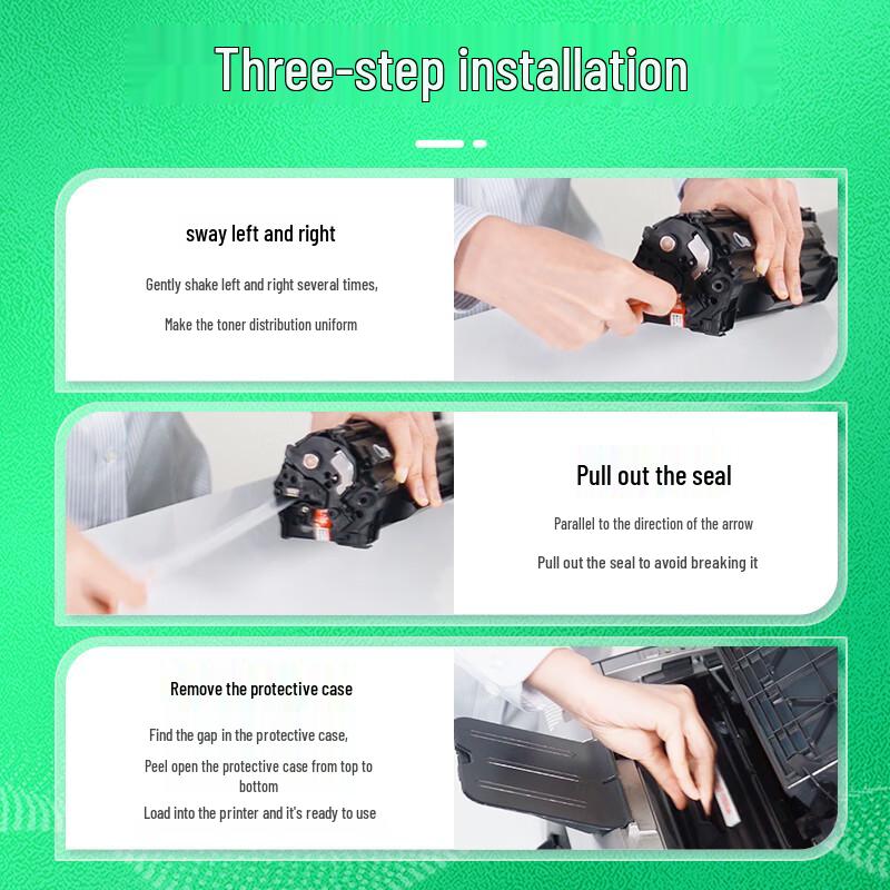Tianwei Compatible HP W1110A/110A Black Toner Cartridge 2-Pack