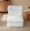 Boneless Sofa Combination Seat, Unique Shape, Suitable for Living Room and Bedroom, Can Be Converted from a Single Armchair to a Lounge Chair.
