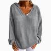 2026 Popular Hooded Lightweight Sun Protection Knit Sweater