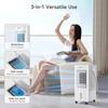8L Humidifier Air Cooler with Remote Control Version Portable Mobile Air Conditioner Fan