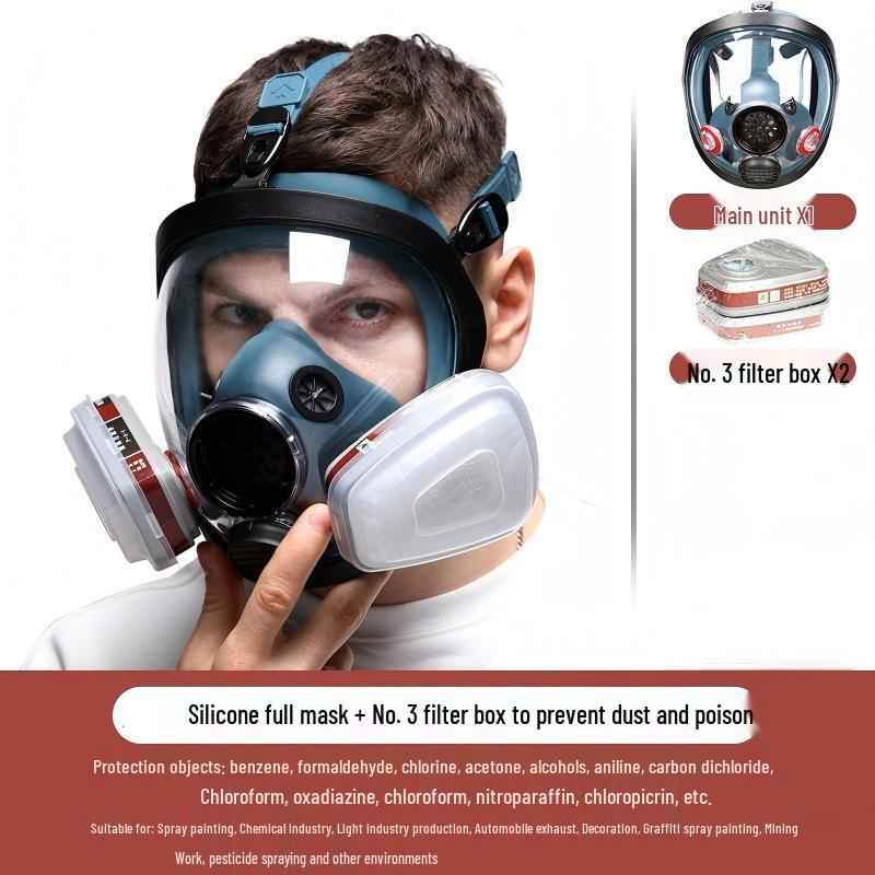 DAXTE Full Face Respirator Mask