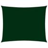 VidaXL Sunshade Sail Oxford Fabric Rectangular 2x3.5 M Dark Green