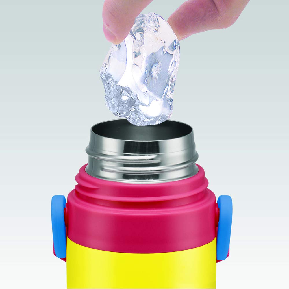 Skater Stainless Steel Water Curious George for Boys Children's Bottle, Design, 470ml, (SDC4-A)