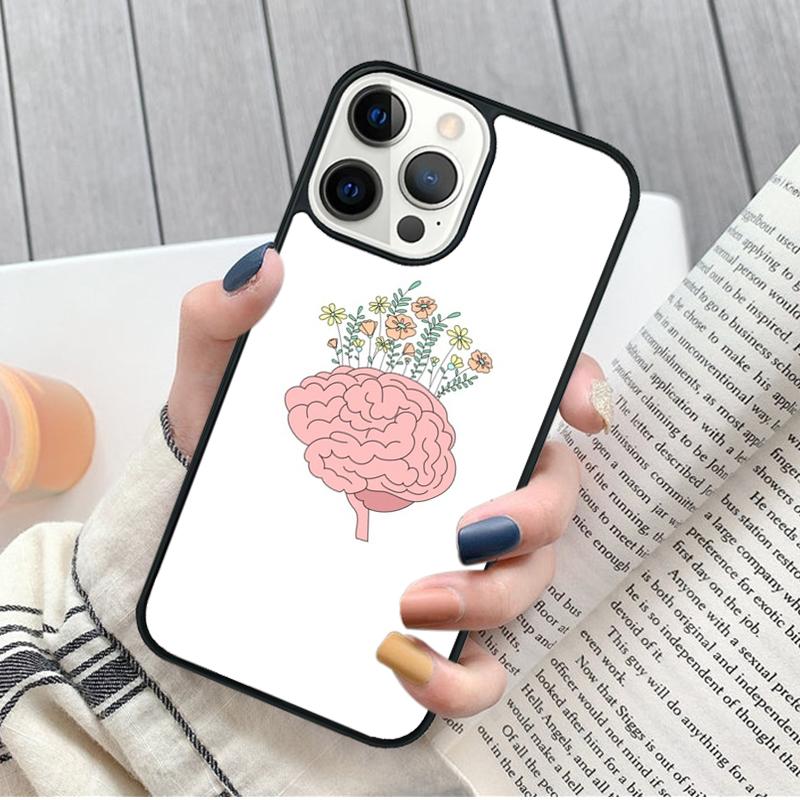 Human Organs Brain Phone Case for iPhone 17 Air 16 15 14 12 13 PLUS 11 PRO MAX Cover Fundas Shell