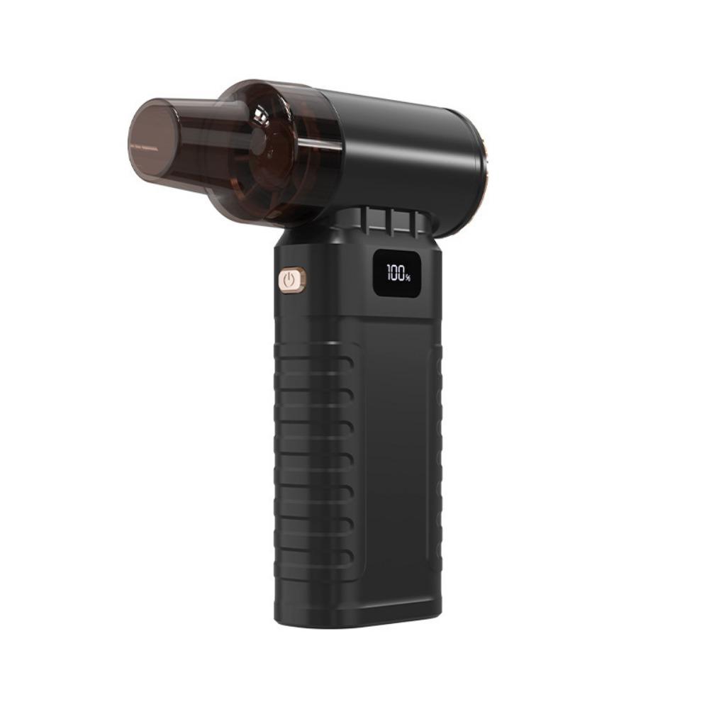 

Brushless Motor Mini Air Blower LED Display Violent Turbo Fan For Dust Cleaning чёрный