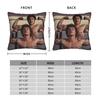 Heated Rivalry Pillowcase Printed Polyester Cushion Cover Gift Hudson Williams and Connor Storrie  Throw Pillow Case Cover