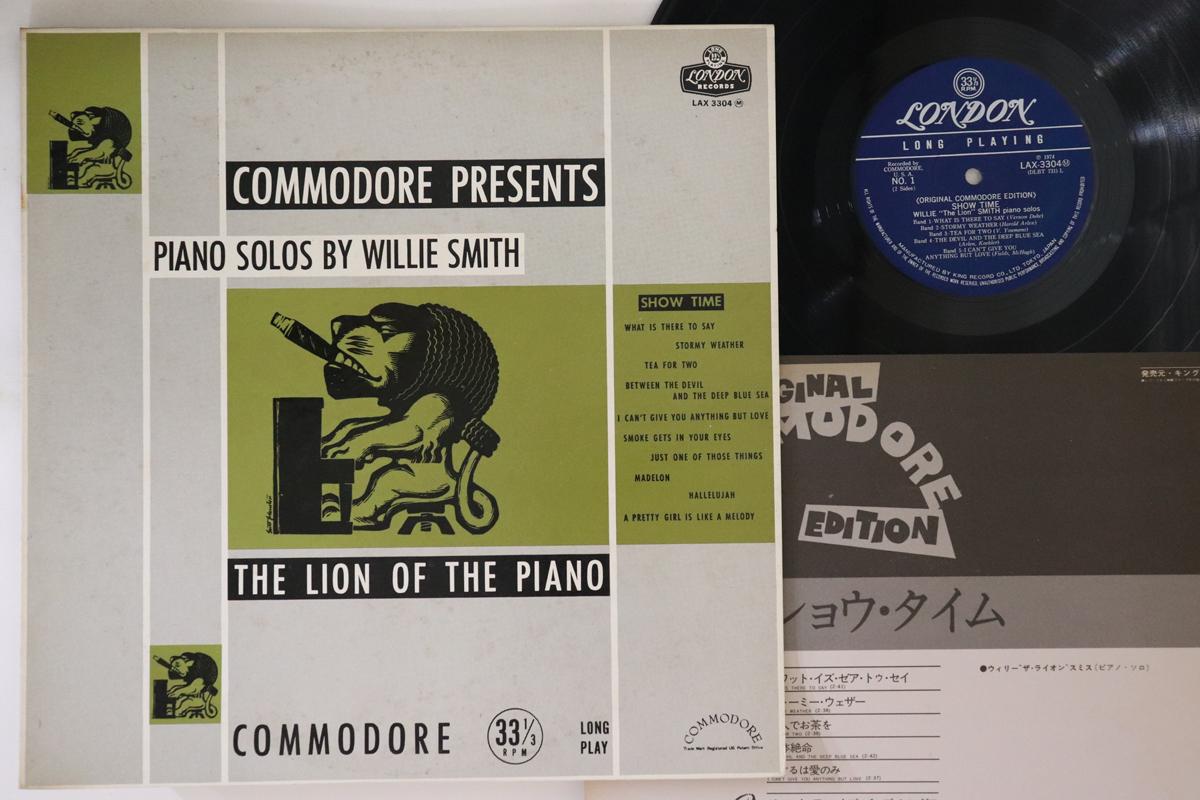 

LP Record WILLIE SMITH - Show Time LAX3304 LONDON 1974 Japan Jazz Used