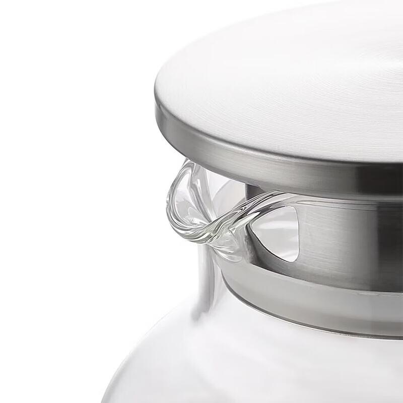 Deslon Borosilicate Glass Water Pitcher and Double-Wall Mug Set